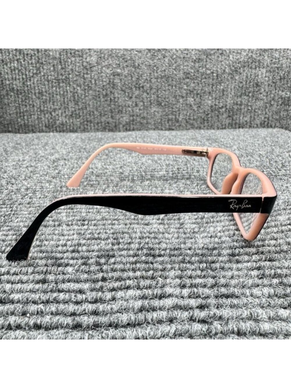 Ray-Ban Eyeglass Frames RB 5150 5024 Black Pink Womens Rectangular 50-19-135 - Picture 6 of 13